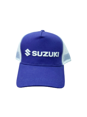 Suzuki Trucker Cap   Blue & White