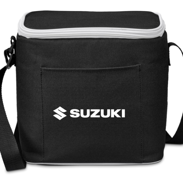 Altitude Estonia 12 Can / 6 Bottle Cooler   Black (MOQ   10 Units)