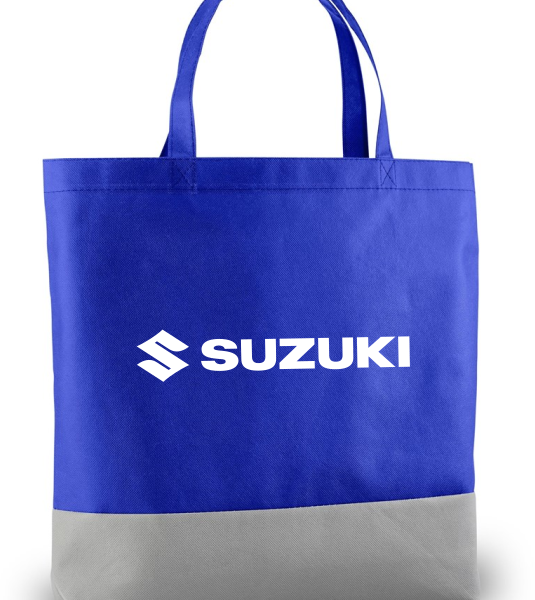 Altitude Saks Non Woven Shopper   Blue (MOQ   10 Units)
