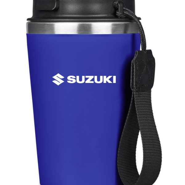 Kooshty Luca Stainless Steel & Plastic Double Wall Tumbler – 350ml   Blue (MOQ  10 Units)